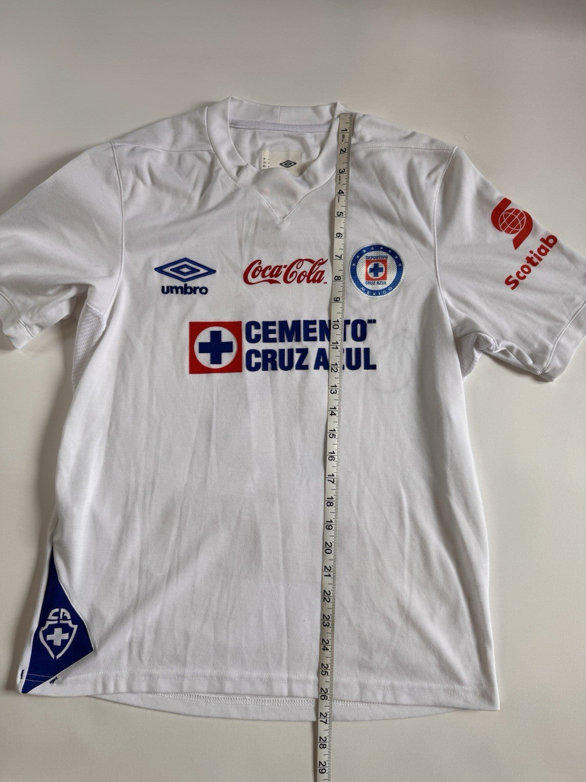 Cruz Azul 2013/14 Gerardo Torrado Away Signed UTILERIA  Jersey Sz M | NO COA