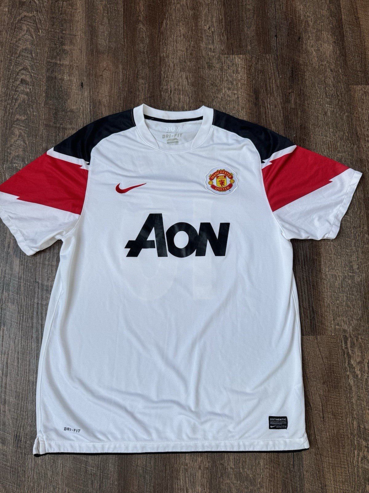 Wayne Rooney Manchester United 2010 - 2011 Away Jersey L | Nike  Vintage Premier