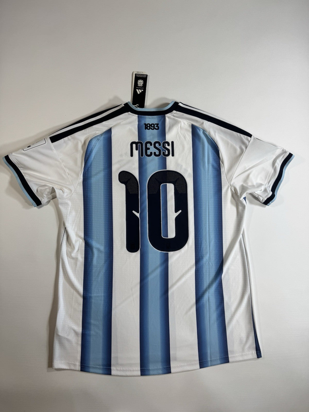 Argentina Lionel Messi Player Version Match Detail vs Egypt Jersey Size XL NWT