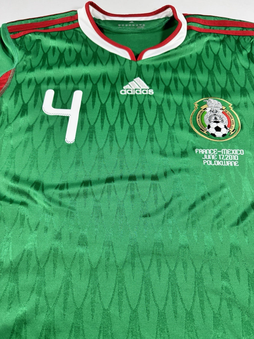 Mexico 2010 World Cup Rafa Marquez Home Football Shirt Jersey Size M