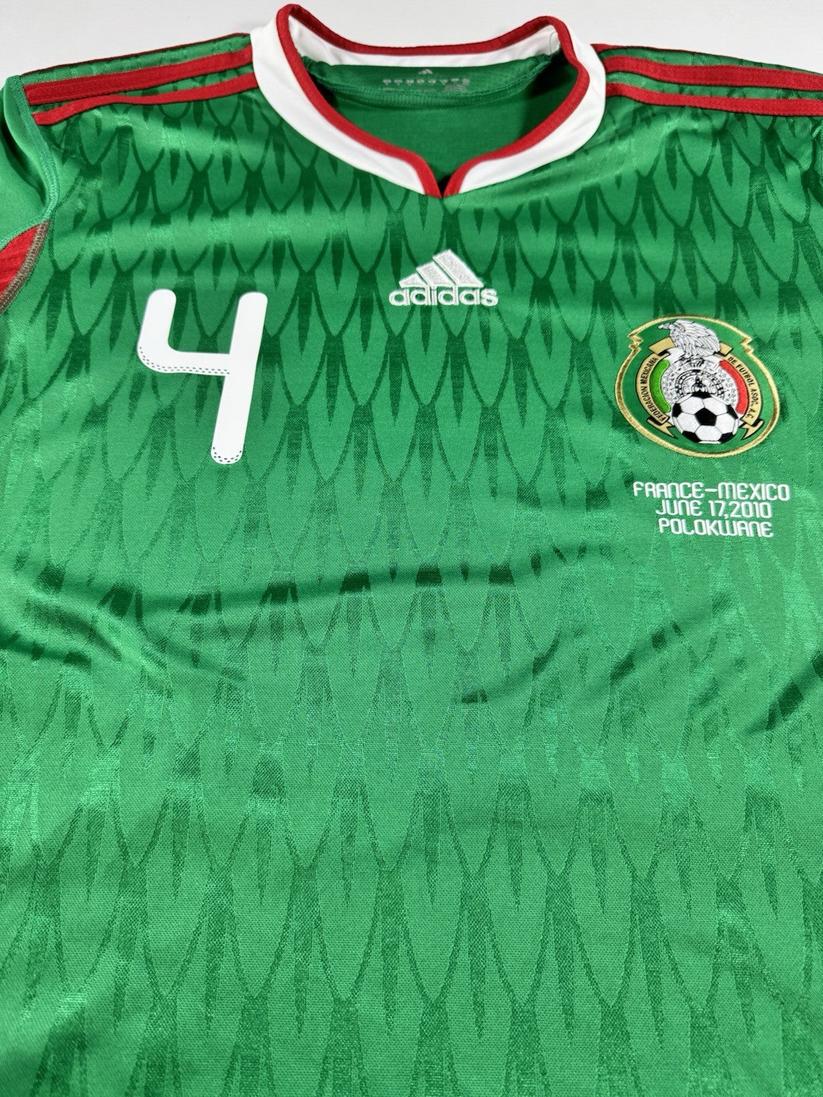 Mexico 2010 World Cup Rafa Marquez Home Football Shirt Jersey Size M