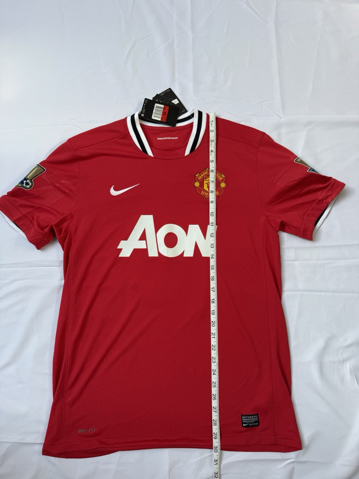 Manchester United 2011 2012 Wayne Rooney Home Football Shirt Jersey NWT Size L 