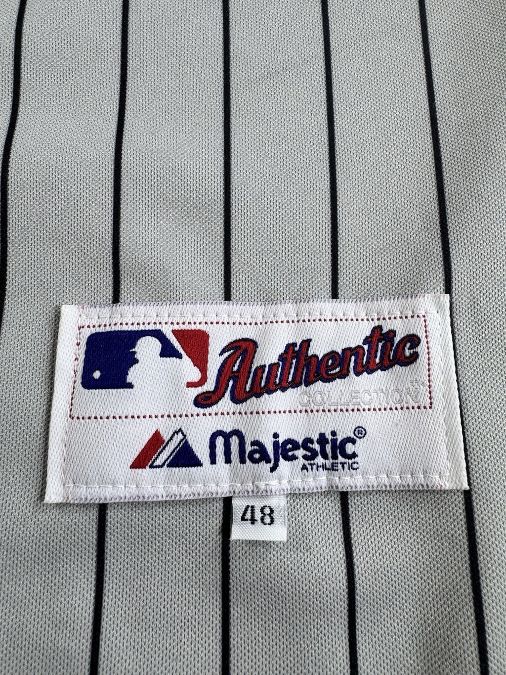 Majestic Authentic Arizona Diamondbacks MLB Authentic Jersey Size 48 Gray Navy 