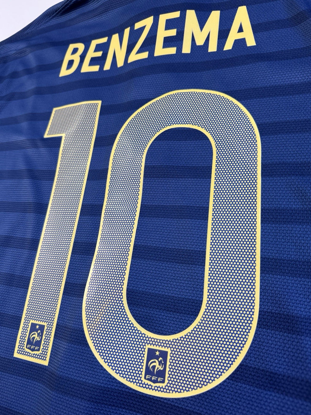France Euro 2012 Karim Benzema Home Football Shirt Jersey Size XL