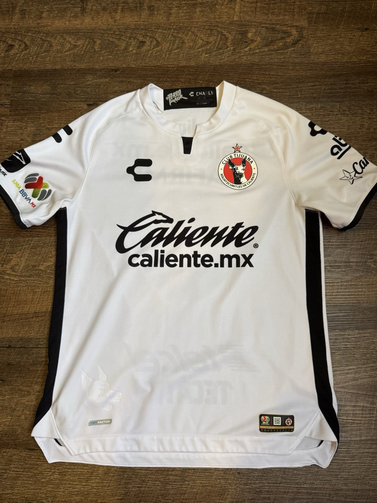 Xolos de Tijuana Kevin Castaneda Match Issue UTILERIA M Away LigaMX Club Xolos 