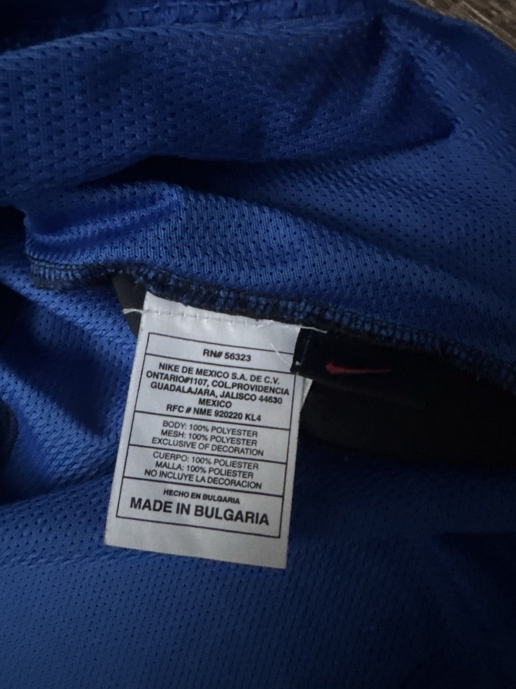 Inter Milan Adriano 2003/04 Home Jersey Size XL UCL Champions League 