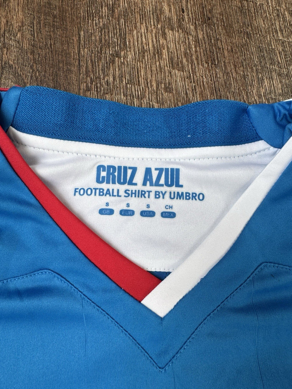 Chaco Gimenez Cruz Azul 2009-10 Home Jersey S | Umbro Liga MX NWT