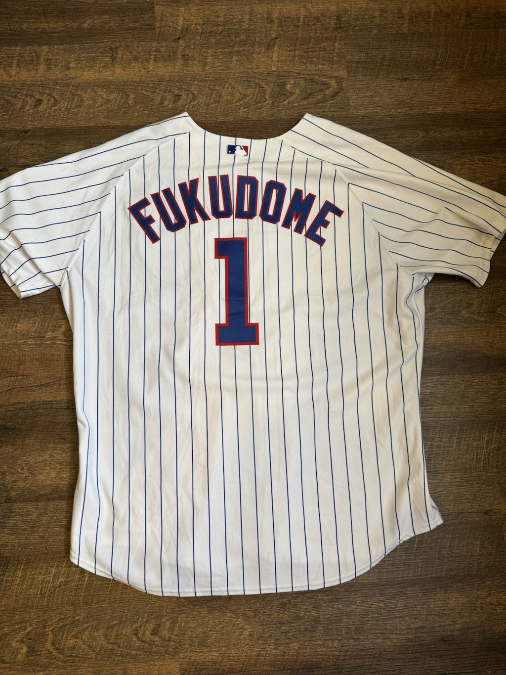 Chicago Cubs Kosuke Fukudome #1 Majestic Authentic  Jersey Size 56
