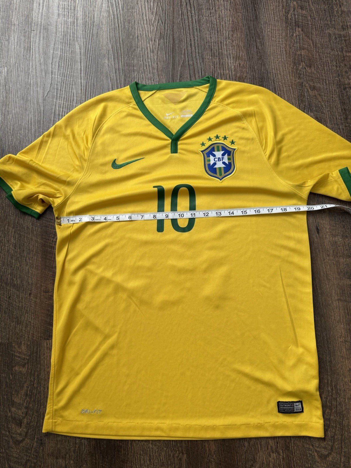 Neymar Brazil 2014 Home Jersey L | Nike Brazil  Vintage | Brasil 2014