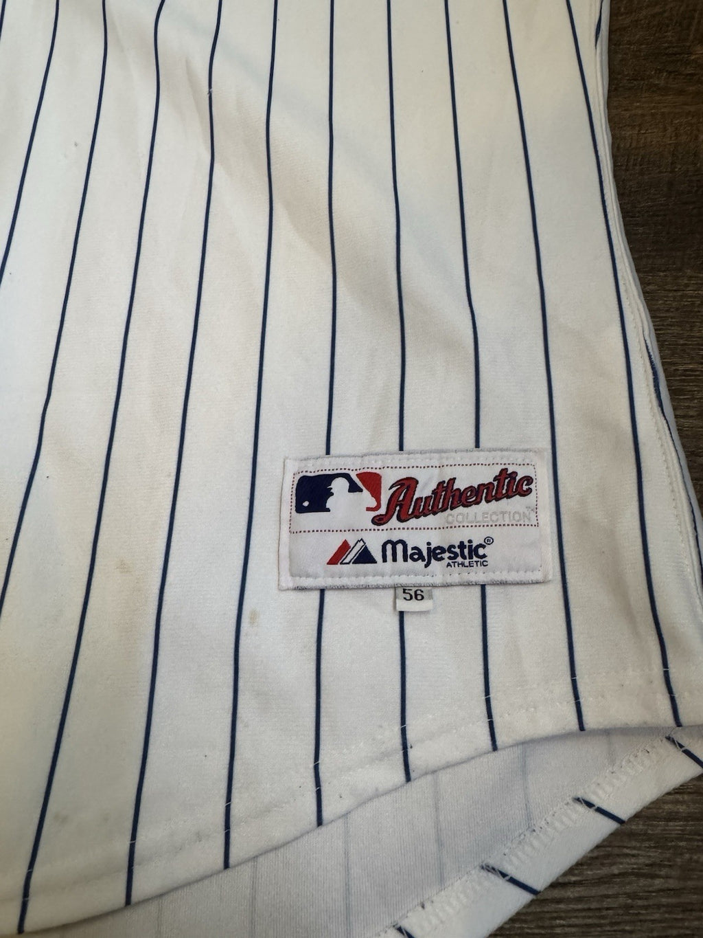 Chicago Cubs Kosuke Fukudome #1 Majestic Authentic  Jersey Size 56