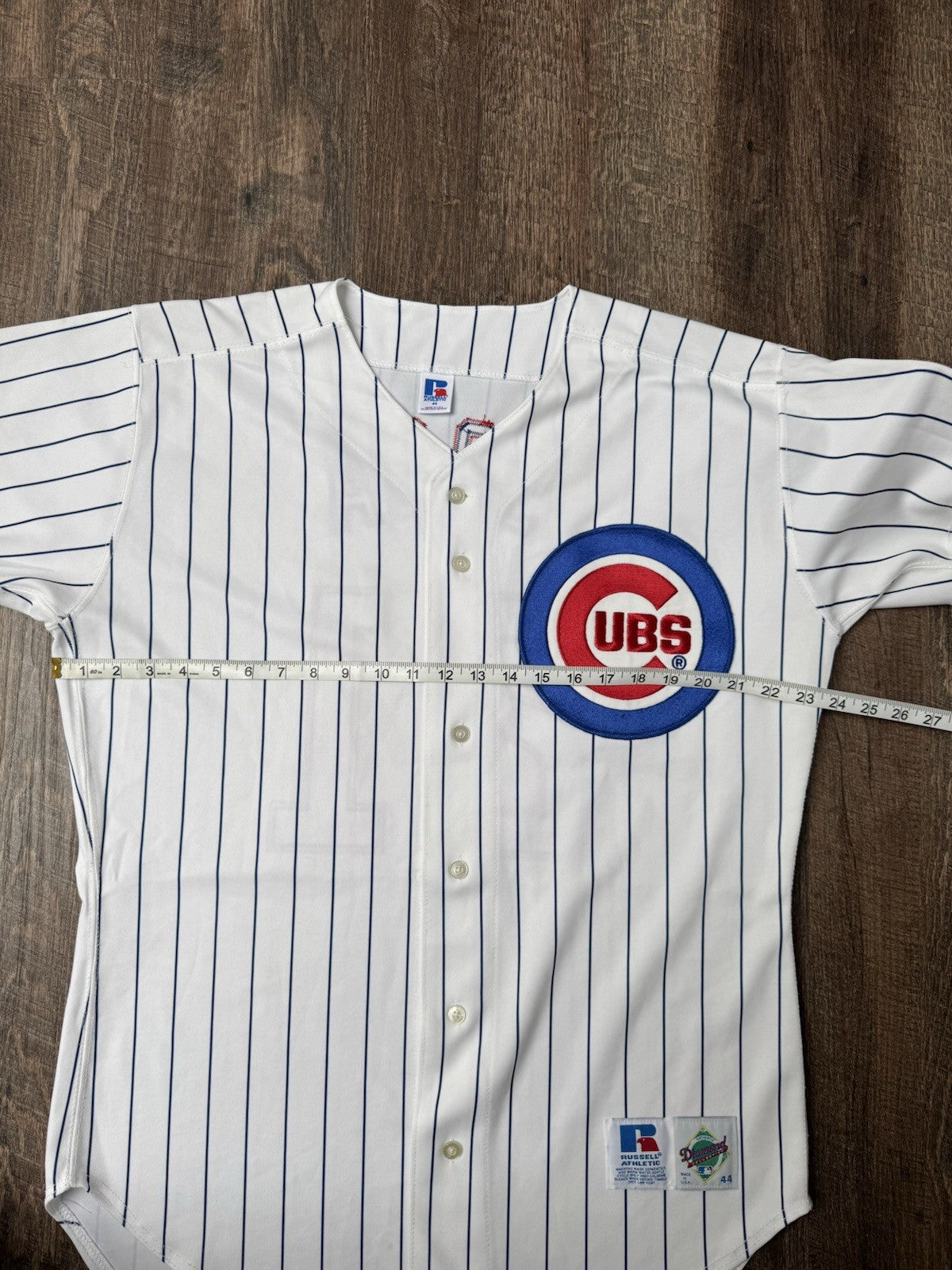 Sammy Sosa Chicago Cubs Russell Athletic Diamond Collection Jersey MLB Size 44 