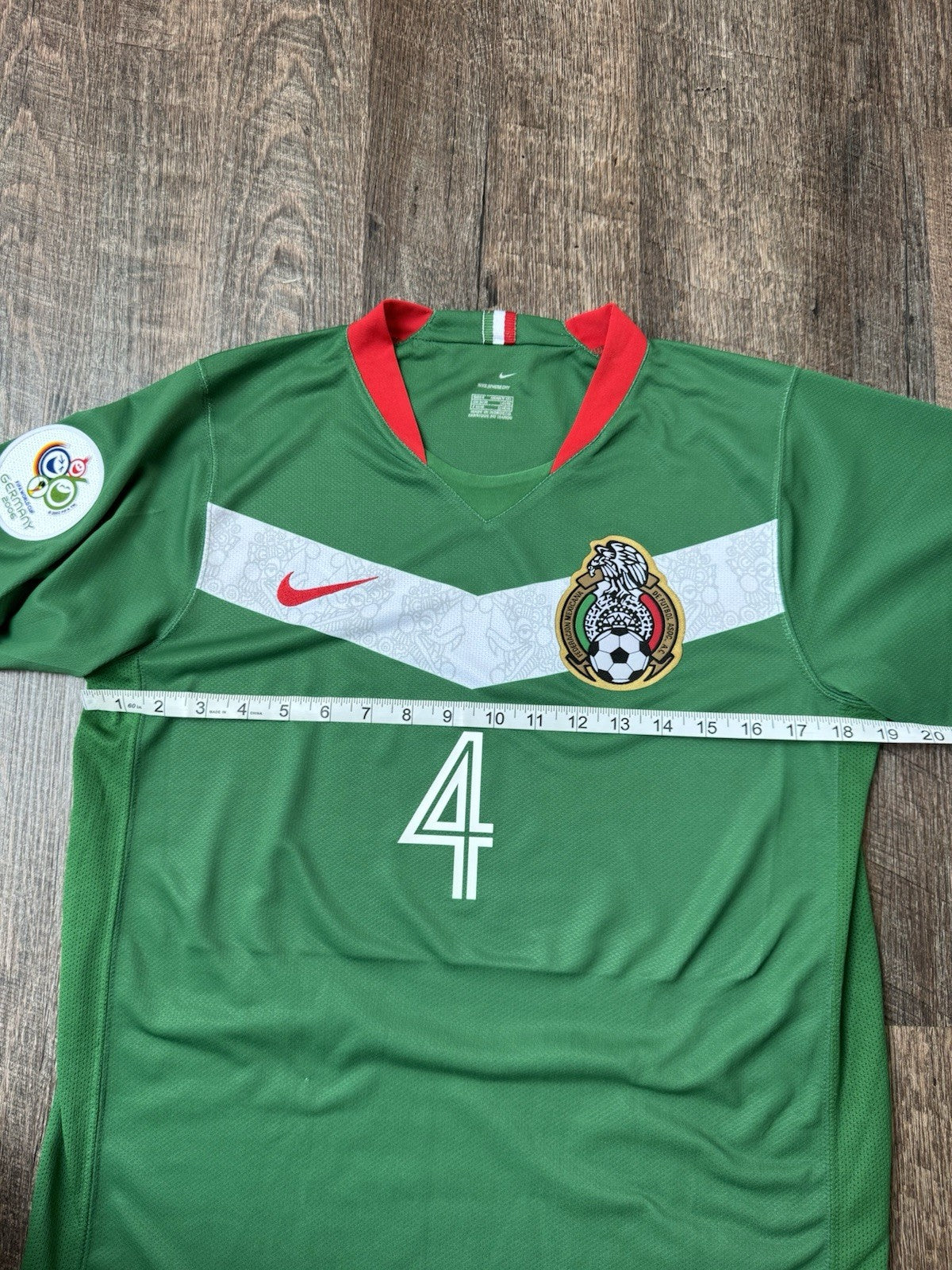 Rafa Marquez Mexico 2006 Jersey Sz S | Adidas World Cup Germany 2006 | VTG 