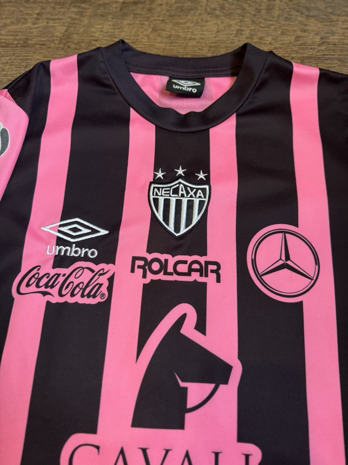 Edson Puch Necaxa Jersey Team Issue Liga MX Rare Utileria Rayos Del necaxa