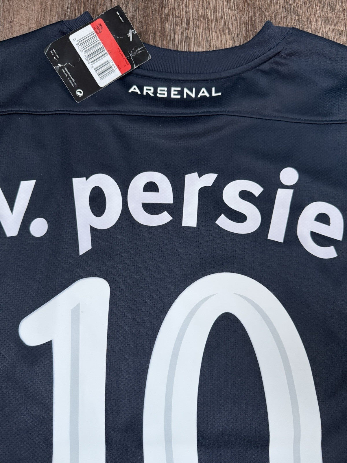 Robin van Persie Arsenal 2011–12 Player Issue Long Sleeve Jersey Size L NWT UCL 