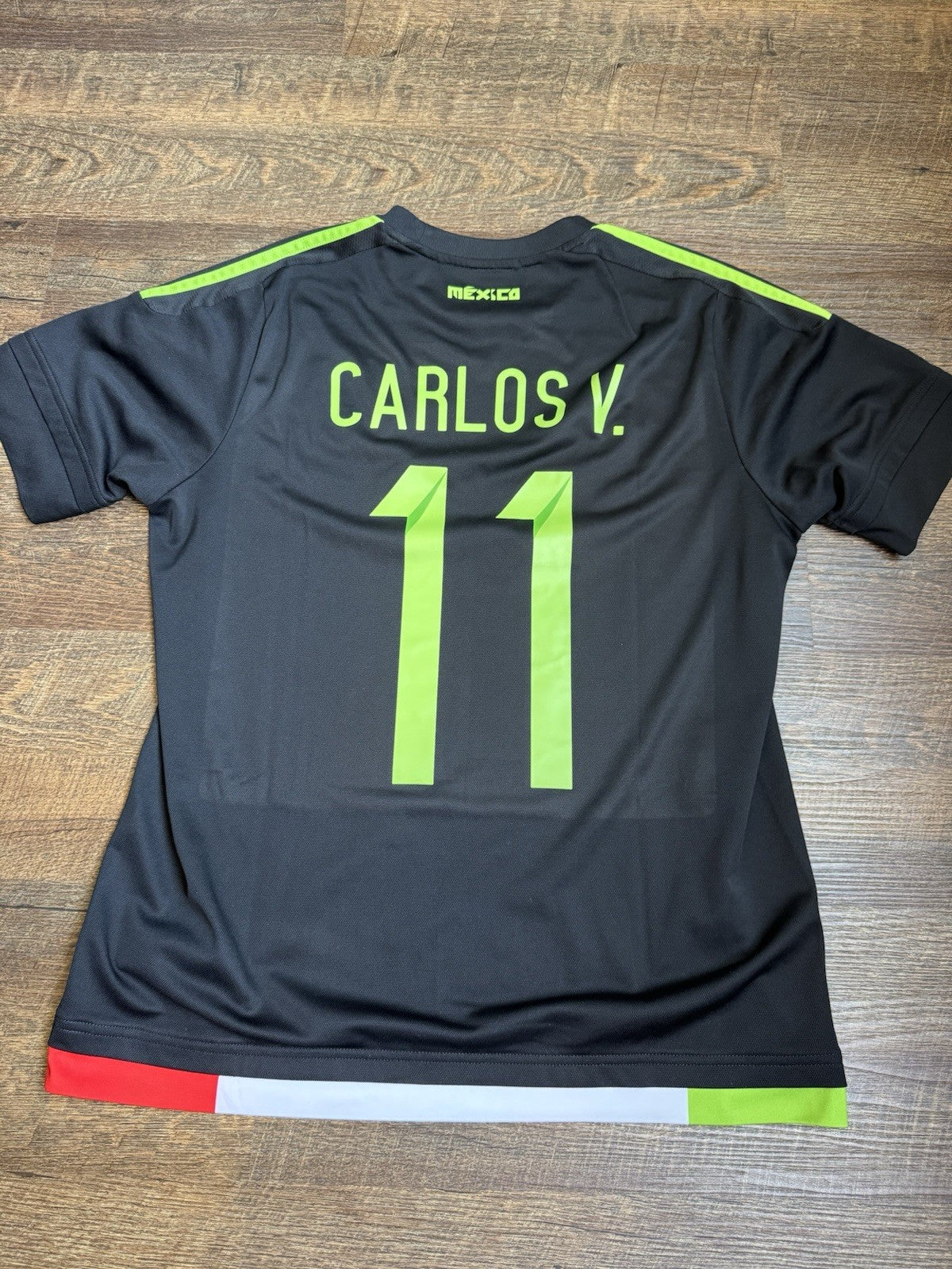 Carlos Vela Mexico National Team Jersey M 2015 Home Adidas Rare El Tri