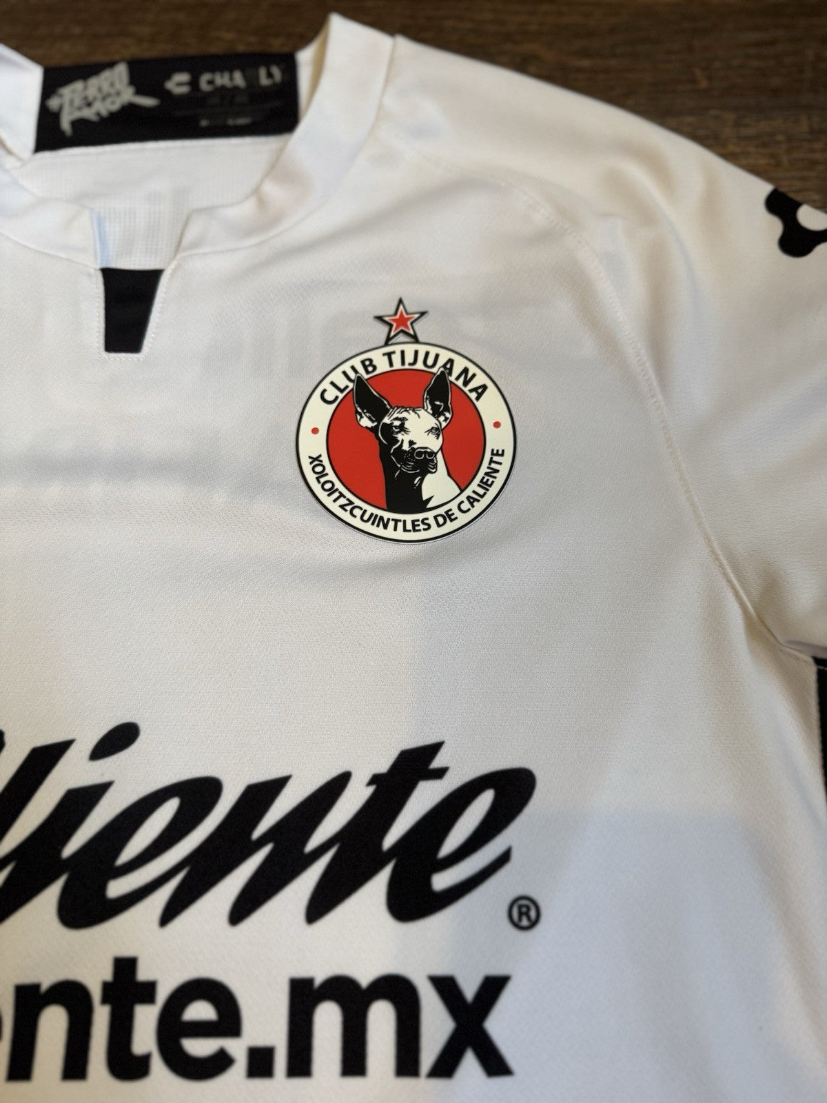 Xolos de Tijuana Kevin Castaneda Match Issue UTILERIA M Away LigaMX Club Xolos 