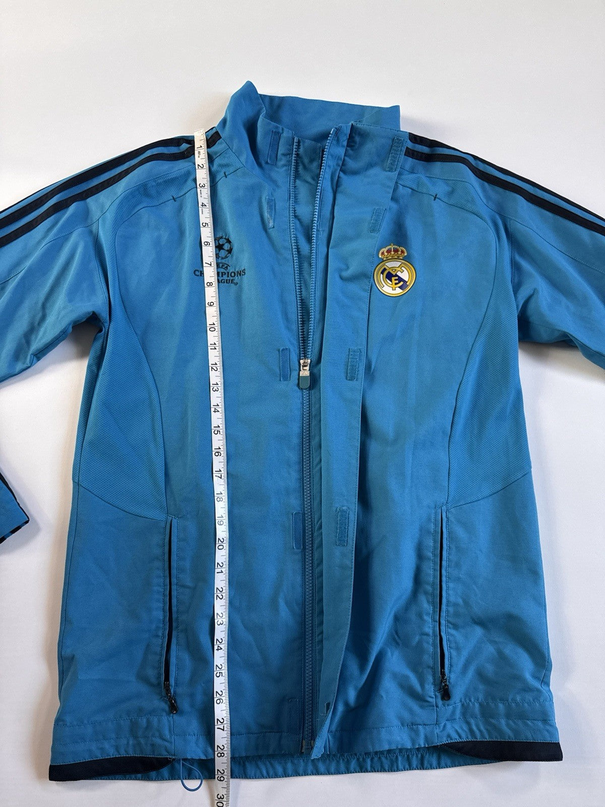 Real Madrid 2011 2012 Champions League Tracksuit Jacket and Pants Size M/L