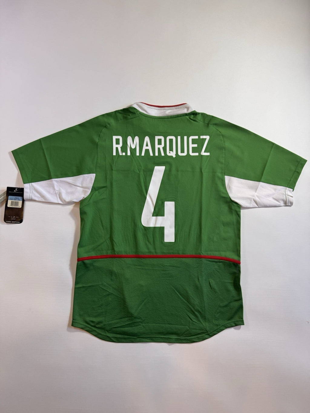 Mexico 2003 Gold Cup Champions Rafa Marquez Home Football  Jersey Size M NWT