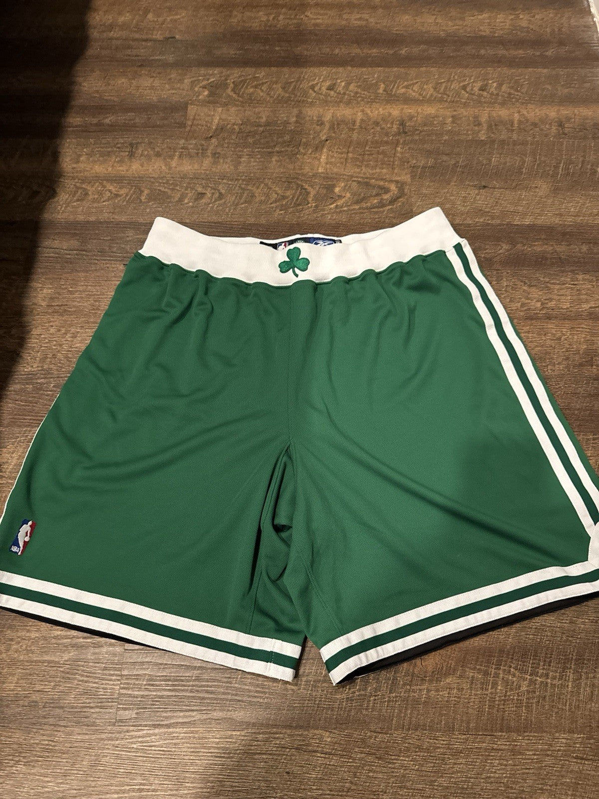 Boston Celtics Reebok Shorts Team Issue NBA Men 48+2”