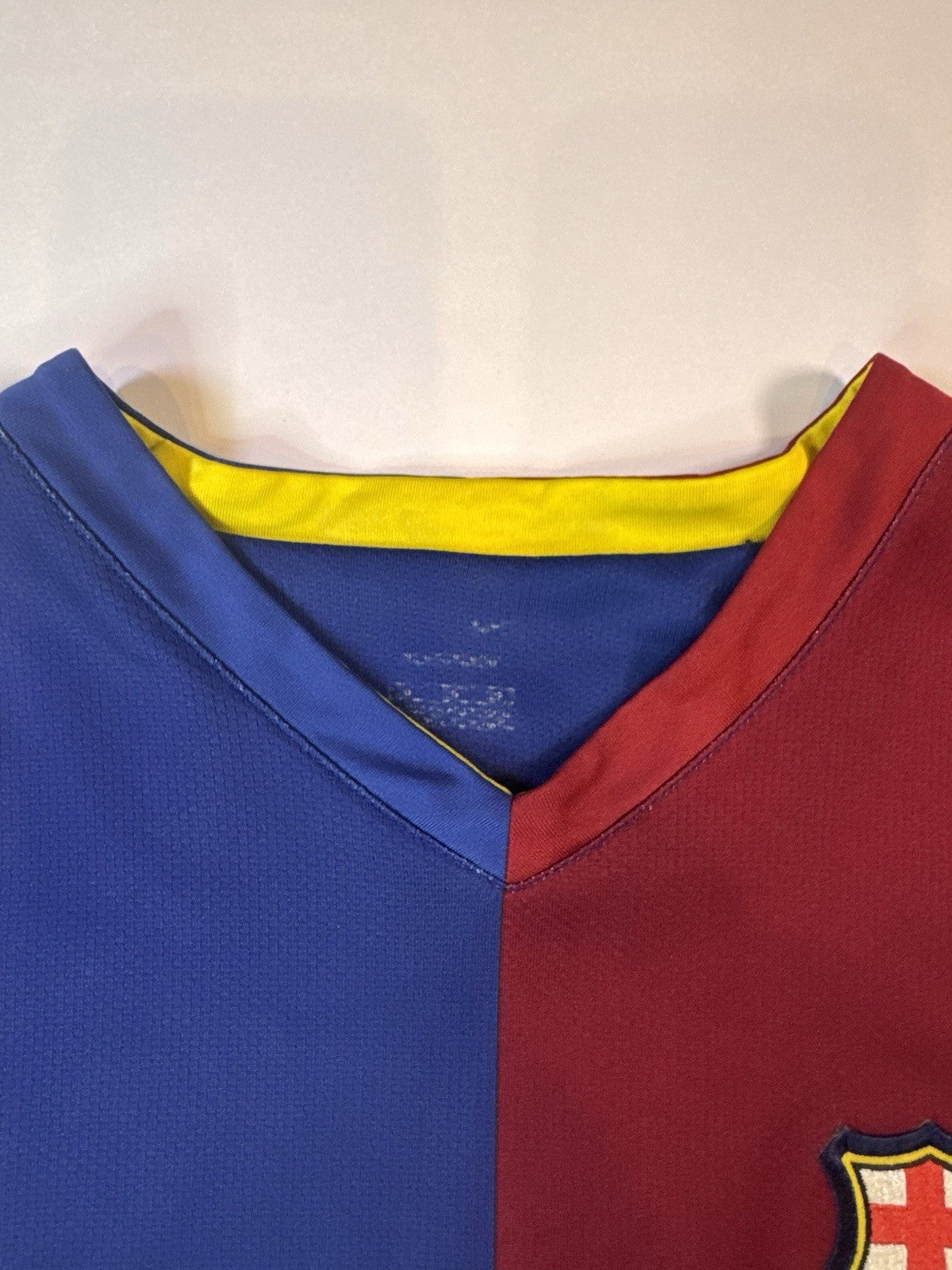 Barcelona 2006 2007 Ronaldinho Home Football Shirt Jersey Size XL