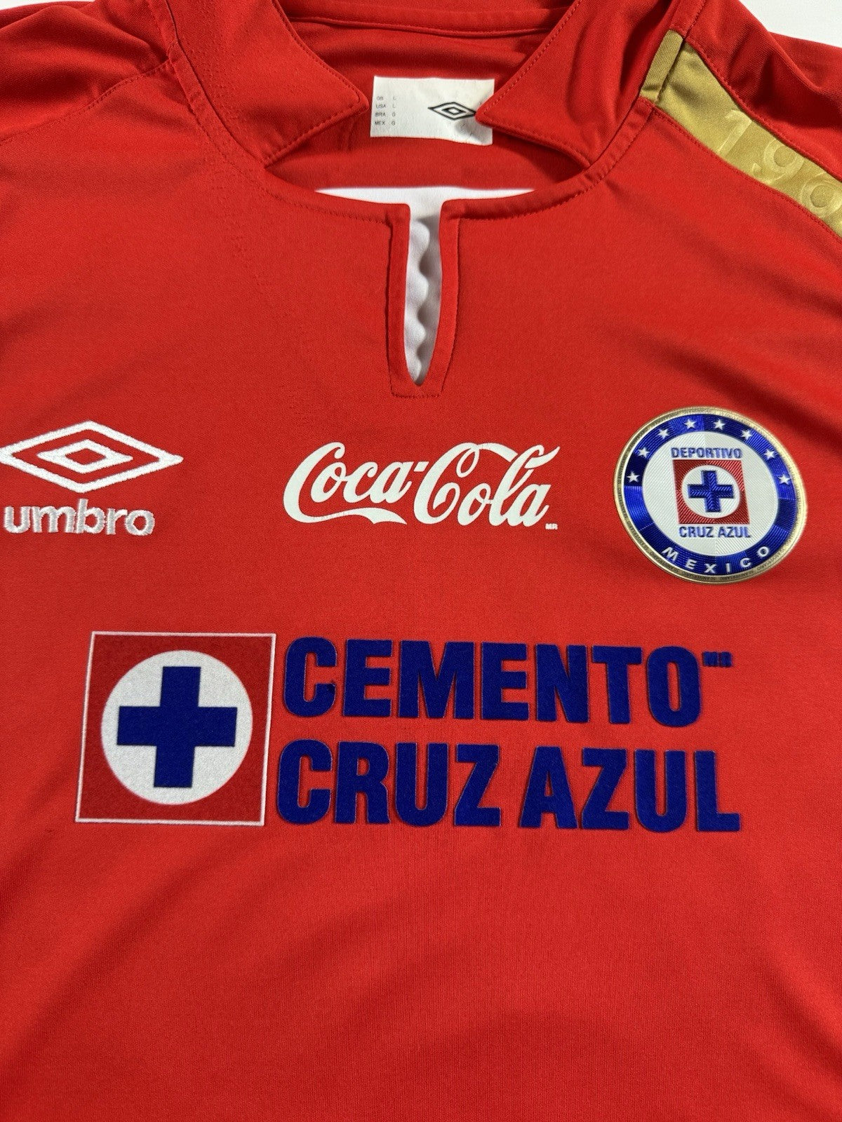 Cruz Azul 2013 2014 50th Anniversary Third Jersey Luis Amaranto PEREA Size L