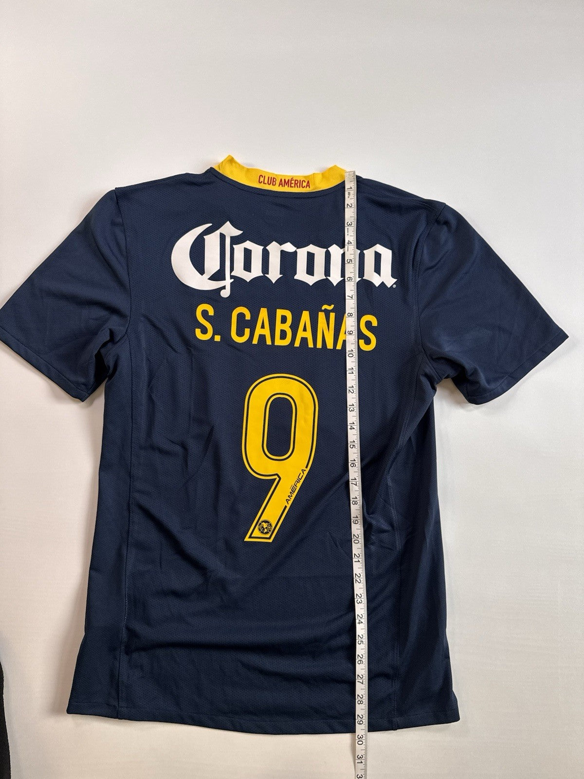 Club America 2008 2009 Salvador Chava Cabañas Away Football Shirt Jersey Size L