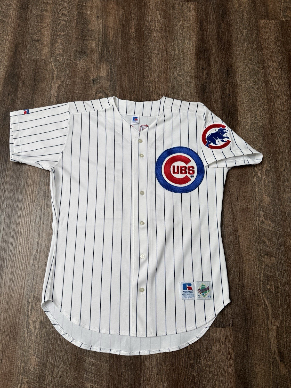 Sammy Sosa Chicago Cubs Russell Athletic Diamond Collection Jersey MLB Size 44 