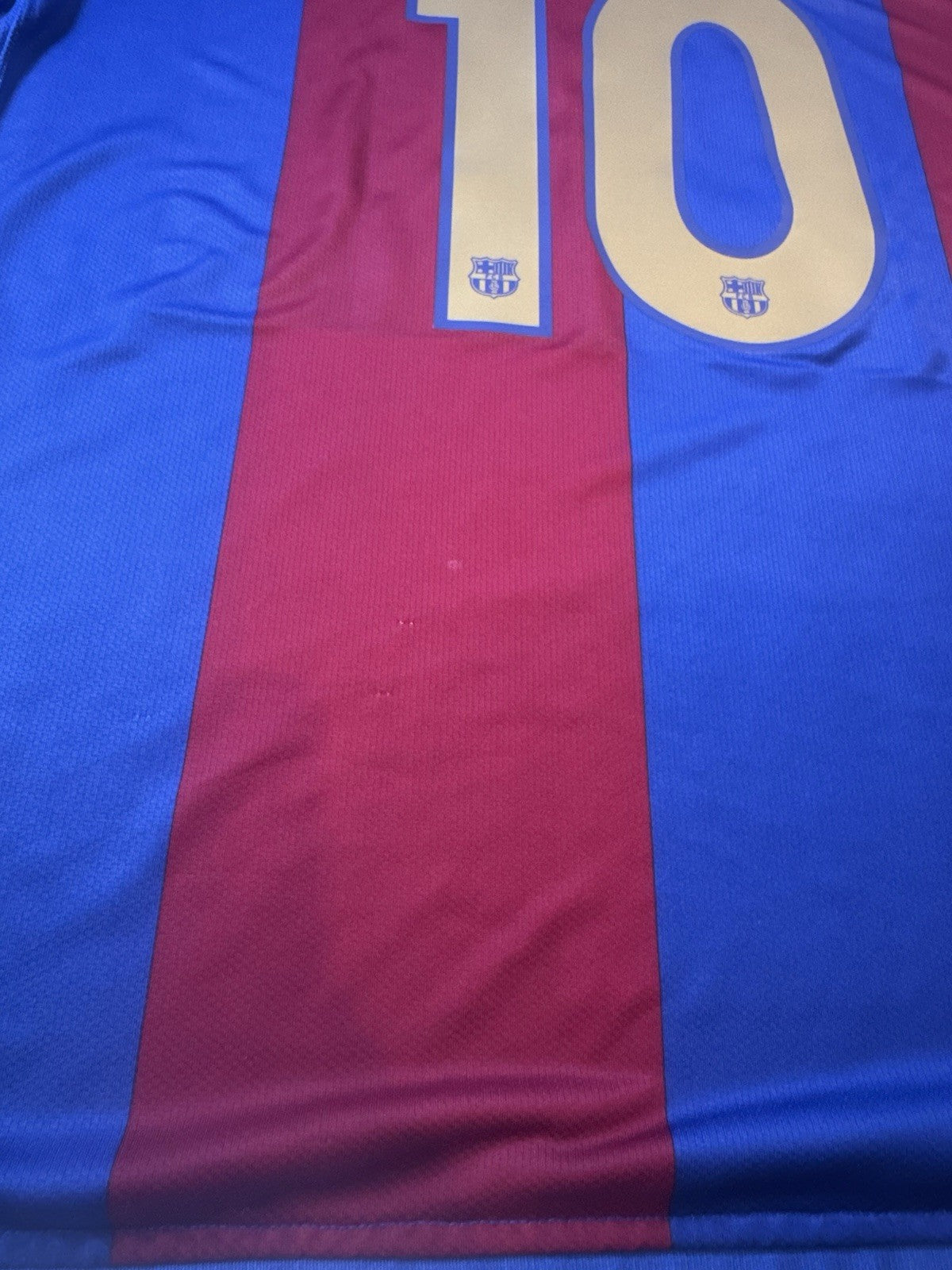 Barcelona 2006 2007 Ronaldinho Home Football Shirt Jersey Size XL