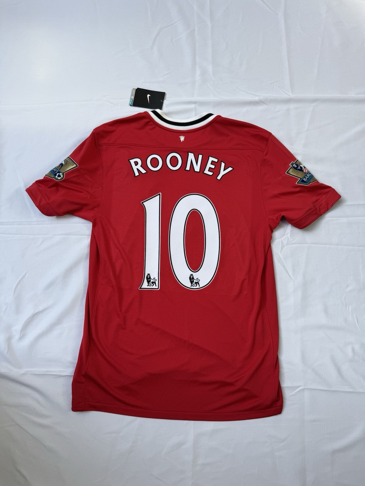 Manchester United 2011 2012 Wayne Rooney Home Football Shirt Jersey NWT Size L 