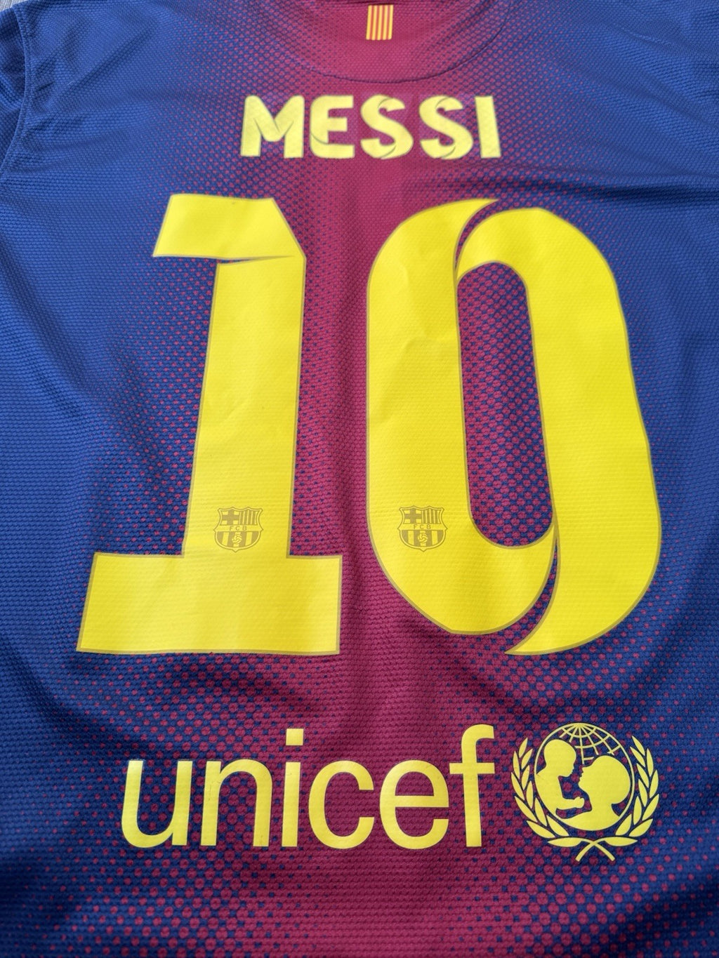 Barcelona 2012 2013 Lionel Messi Home Football Shirt Jersey Size M | Check Desc*