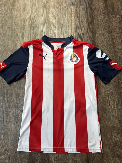 Alan Pulido Chivas 2017 Home Jersey M | Puma Liga MX Champion Vintage