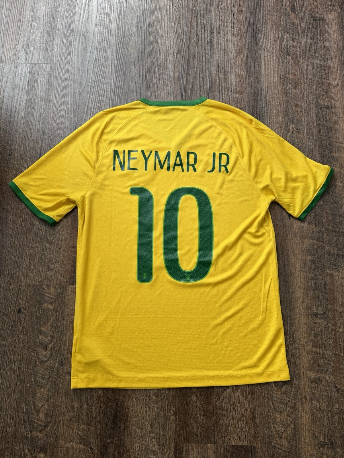 Neymar Brazil 2014 Home Jersey L | Nike Brazil  Vintage | Brasil 2014