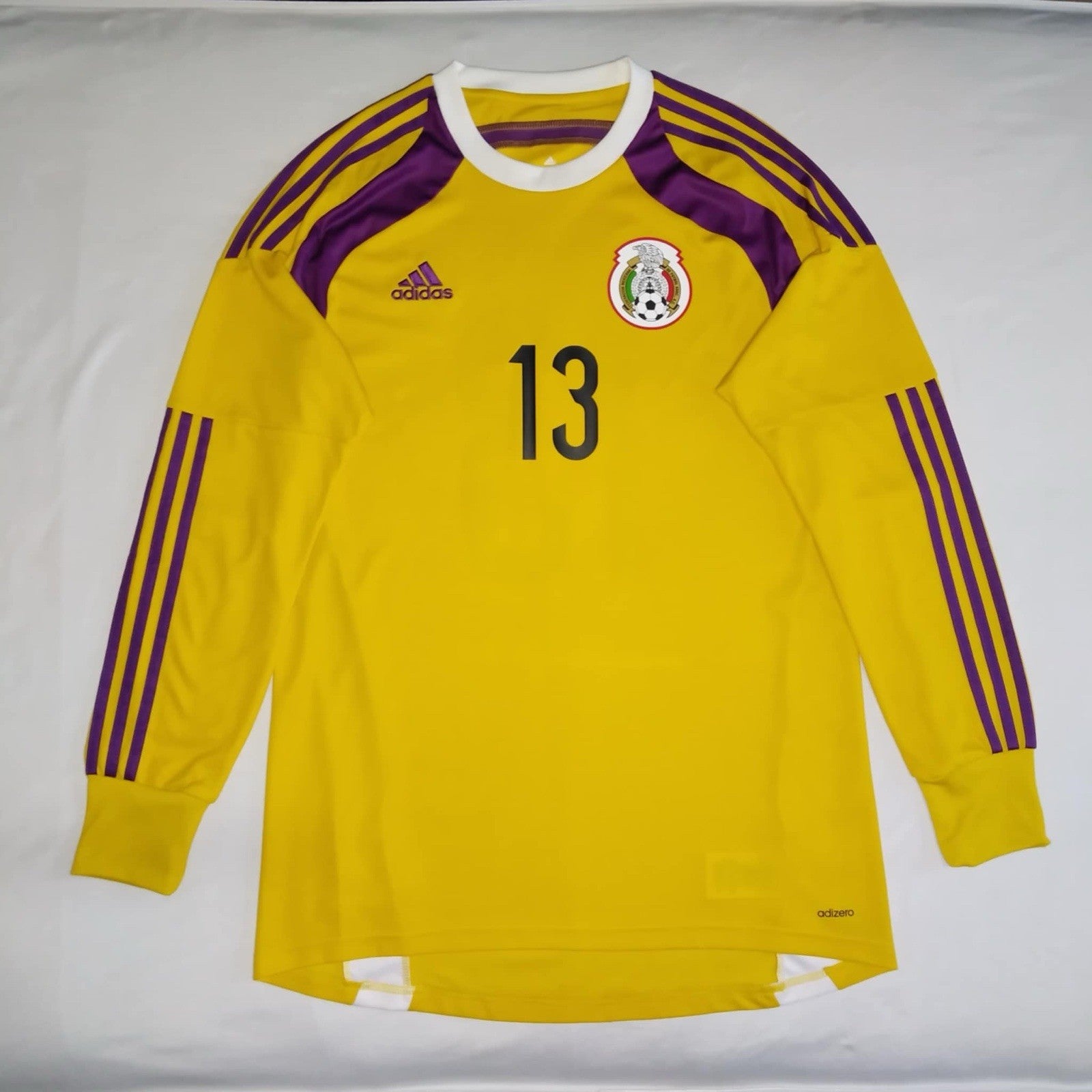 Guillermo Memo Ochoa Mexico Third GK Jersey Sz L | Adidas Adizero Player Issue 