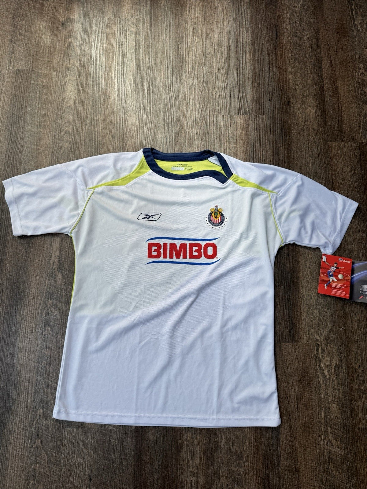 Omar Bravo Chivas 2007 - 08 Jersey XL | Reebok Liga MX Vintage NWT | Guadalajara