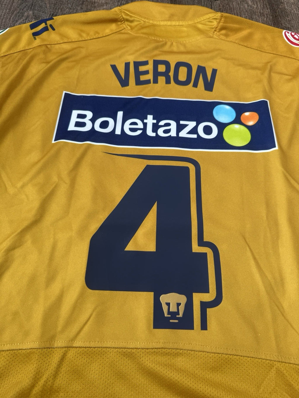 Dario Veron Pumas UNAM 2006 - 2007 Home Jersey M | Lotto  Liga MX Vintage Rare