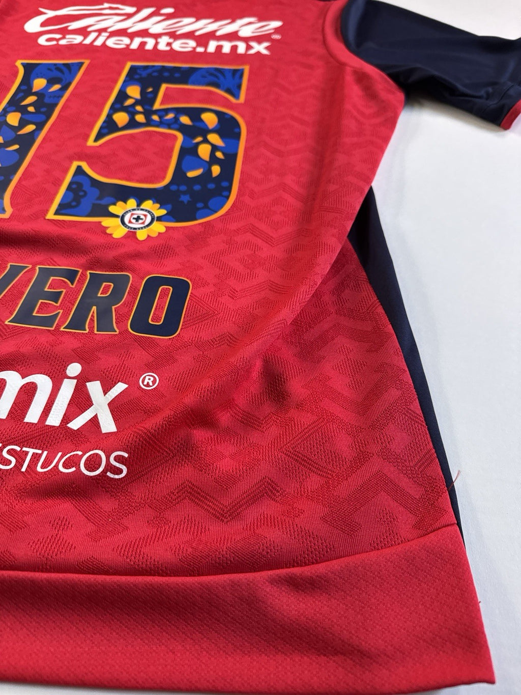 Cruz Azul 2024 2025 Dia de Muertos Ignacio Nacho Rivero Jersey Size L 
