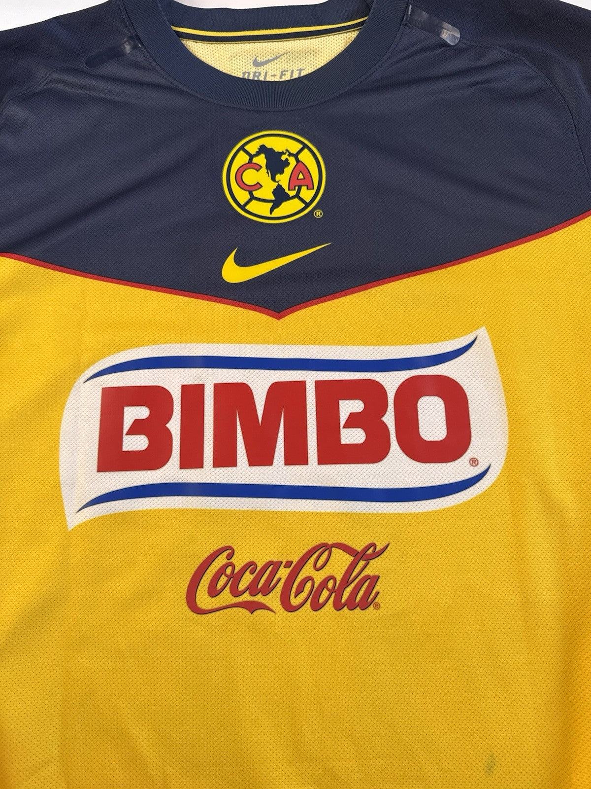 Club America 2011 2012 Chucho Benitez Player Issue Home Jersey Size L