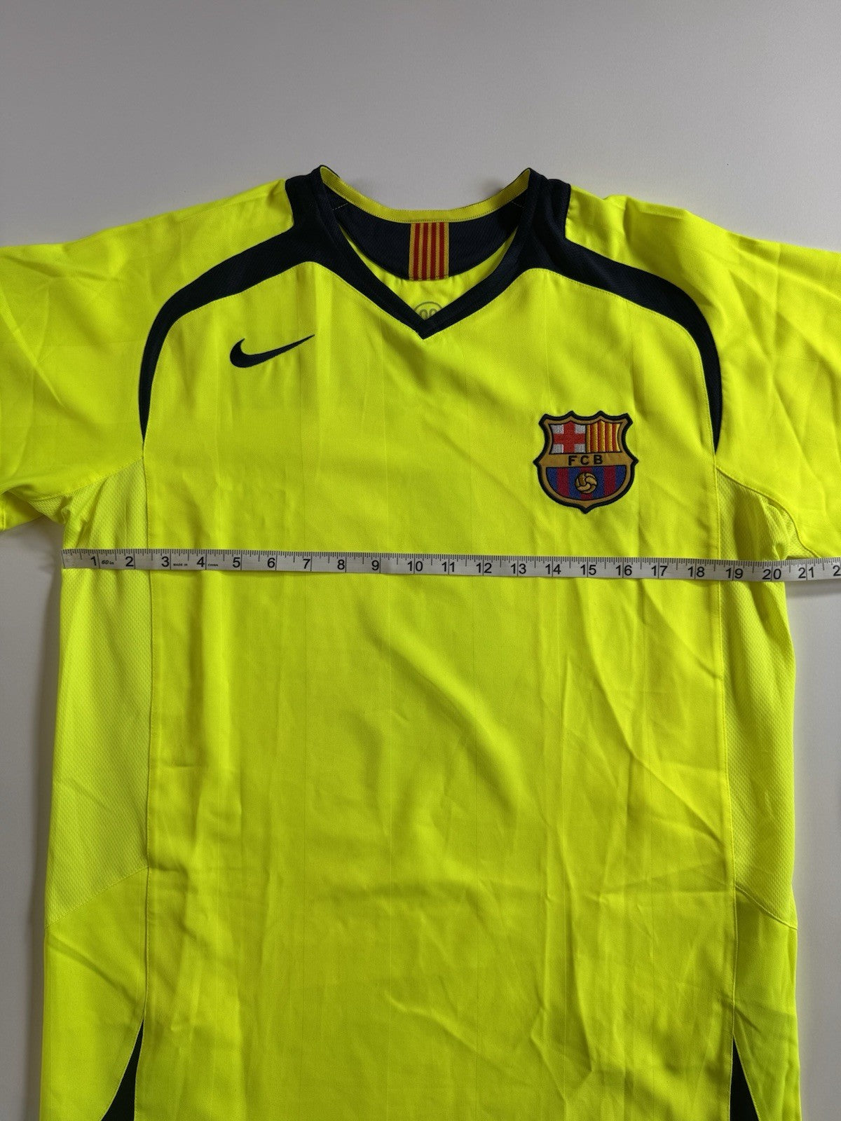 FC Barcelona 2005 2006 Rafa Marquez Away Football Shirt Jersey Size M
