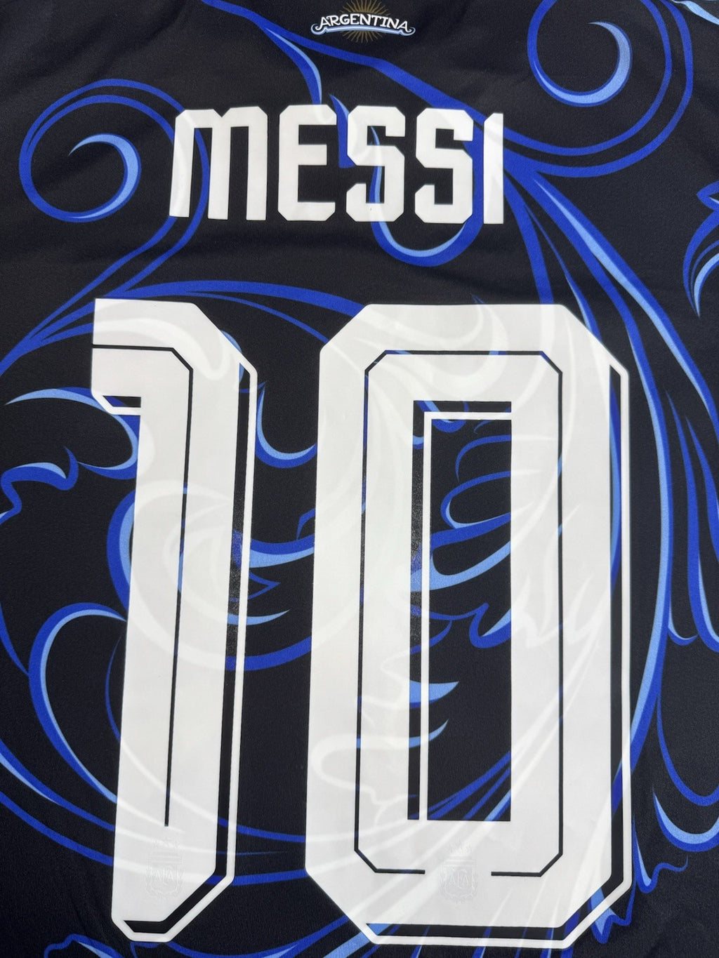 Argentina 2026 World Cup Lionel Messi Away Match Detail V England WC Patches NWT