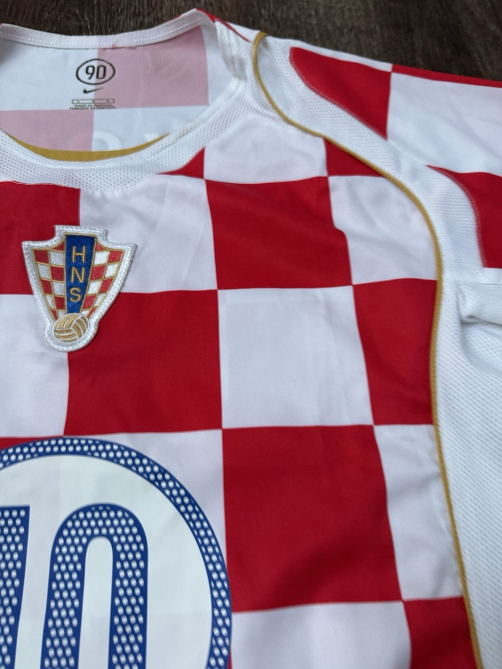 Niko Kovač Croatia 2004 Home Soccer Jersey Size L | Niko Kovac