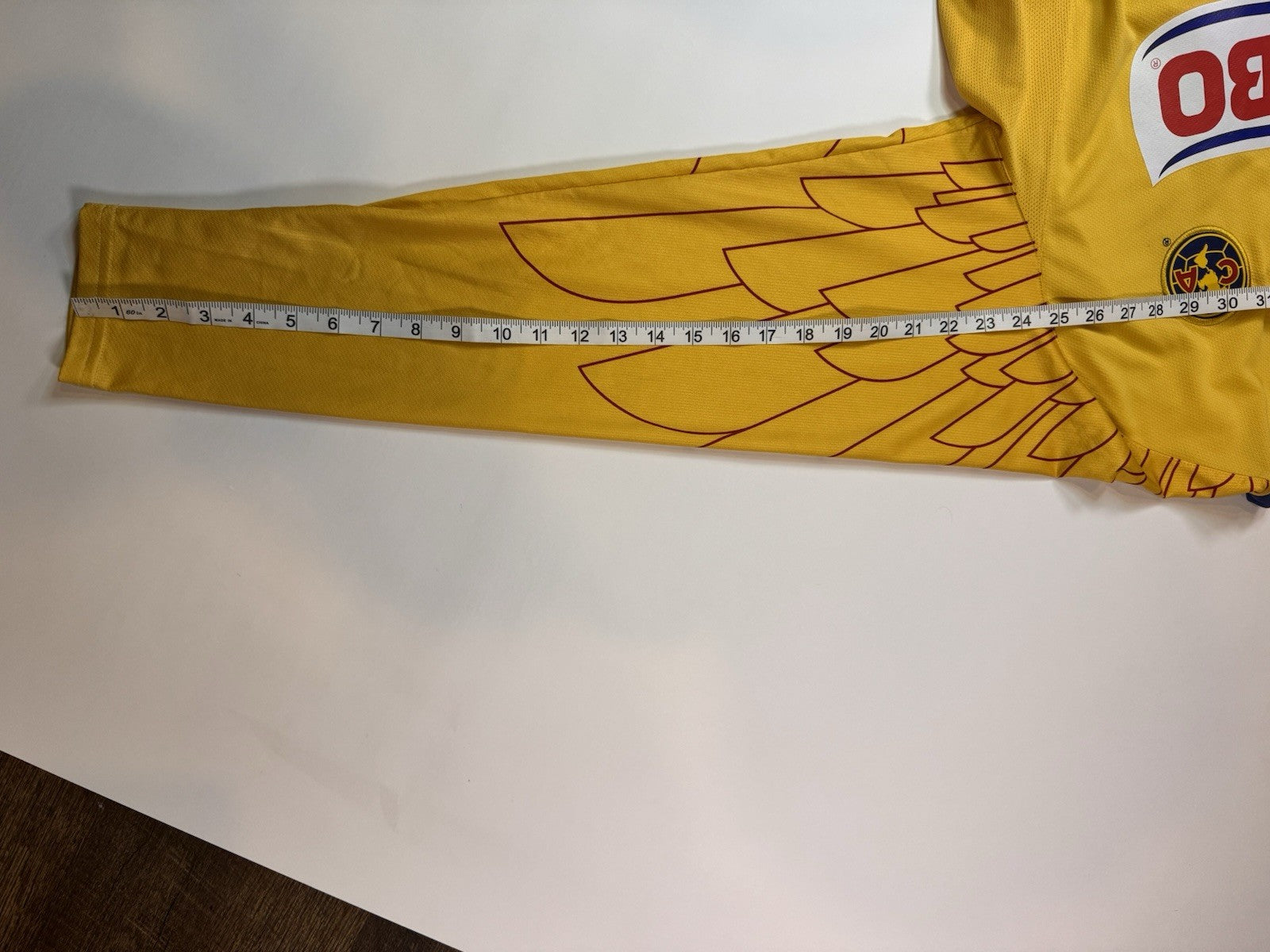 Club America 2007 2008 Cuauhtemoc Blanco Long Sleeve Home Shirt Jersey Sz L