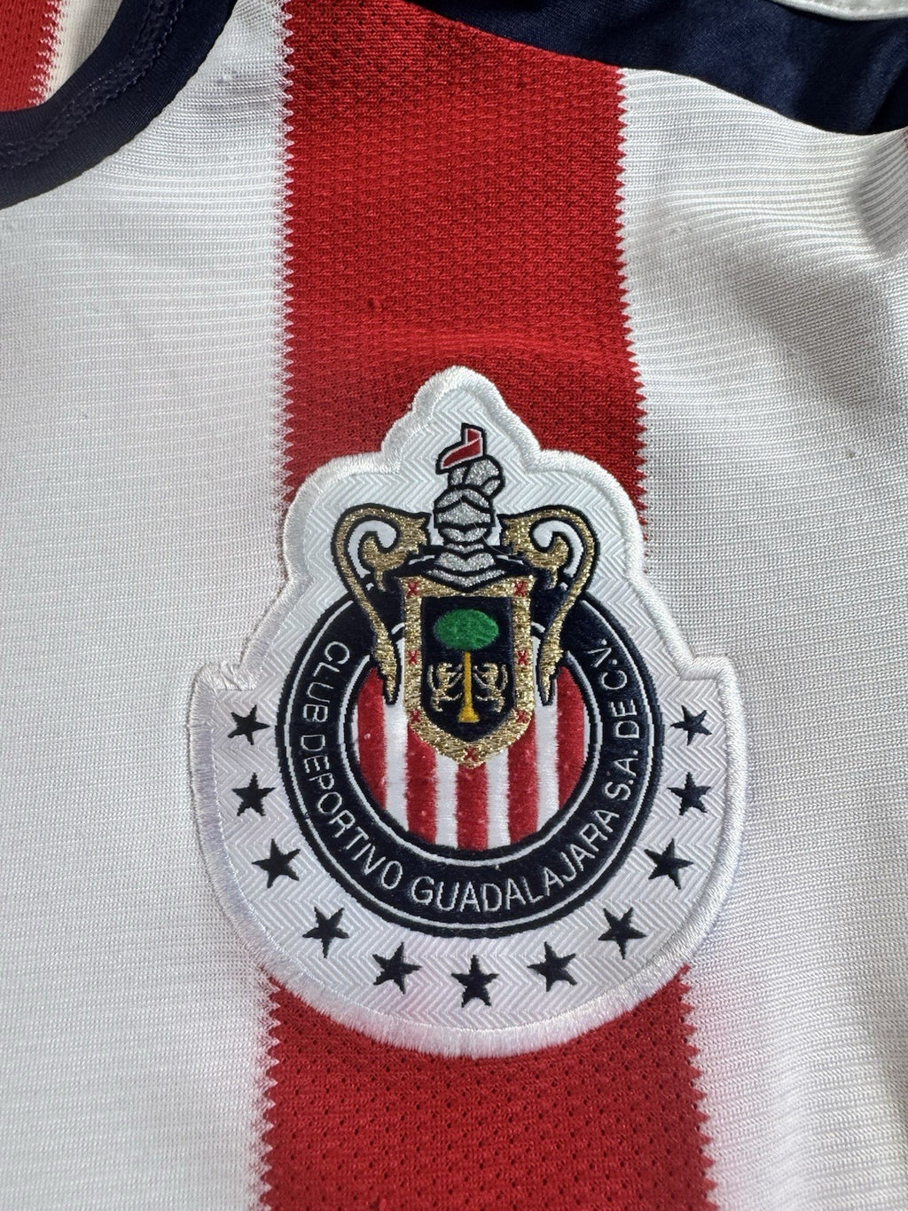 Chivas 2013 2014 Marco Fabian Long Sleeve Home Football Shirt Jersey Size M