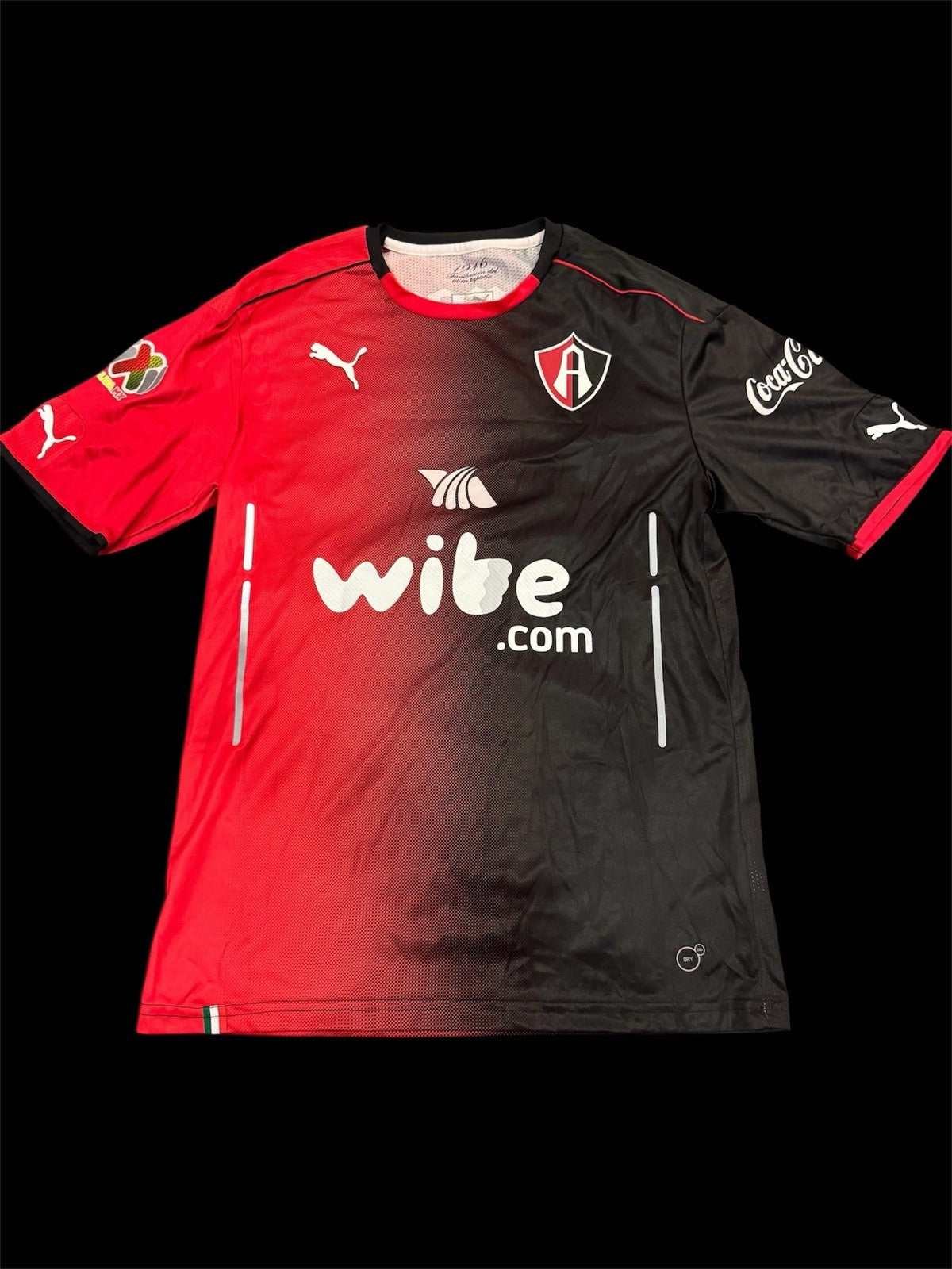 Rafa Marquez Atlas 2016-17 Match Worn Jersey | Liga MX Captain Mexico Legend