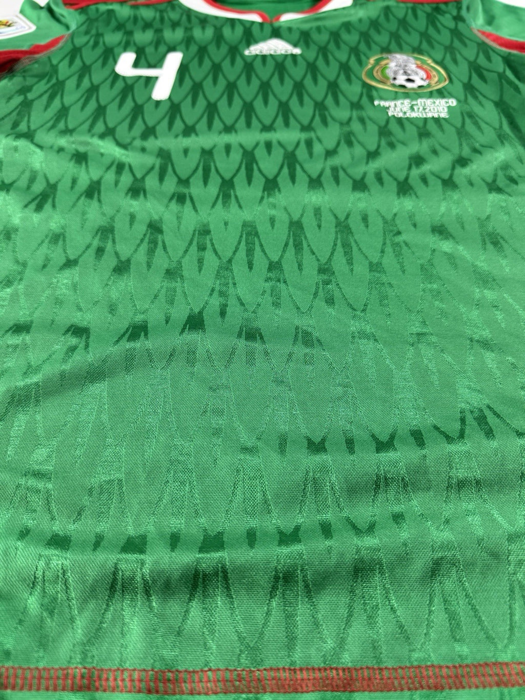 Mexico 2010 World Cup Rafa Marquez Home Football Shirt Jersey Size M