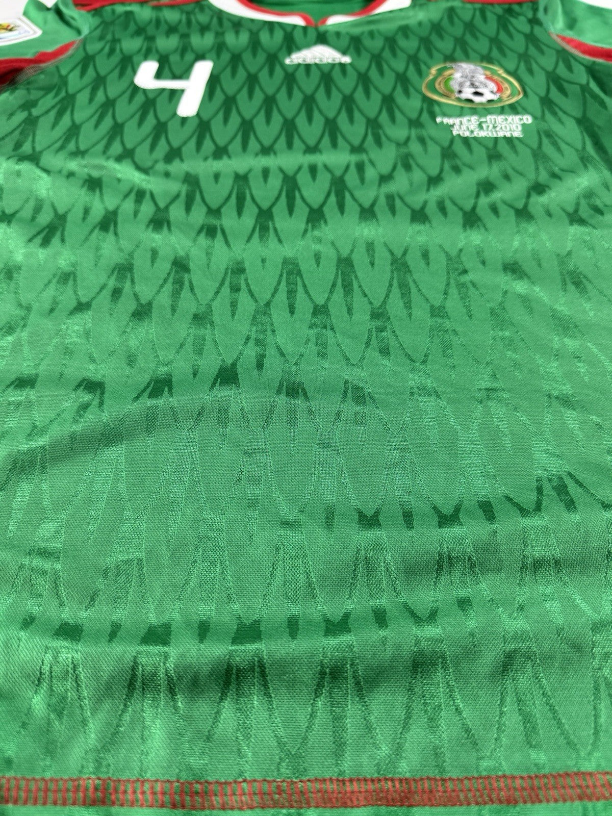 Mexico 2010 World Cup Rafa Marquez Home Football Shirt Jersey Size M