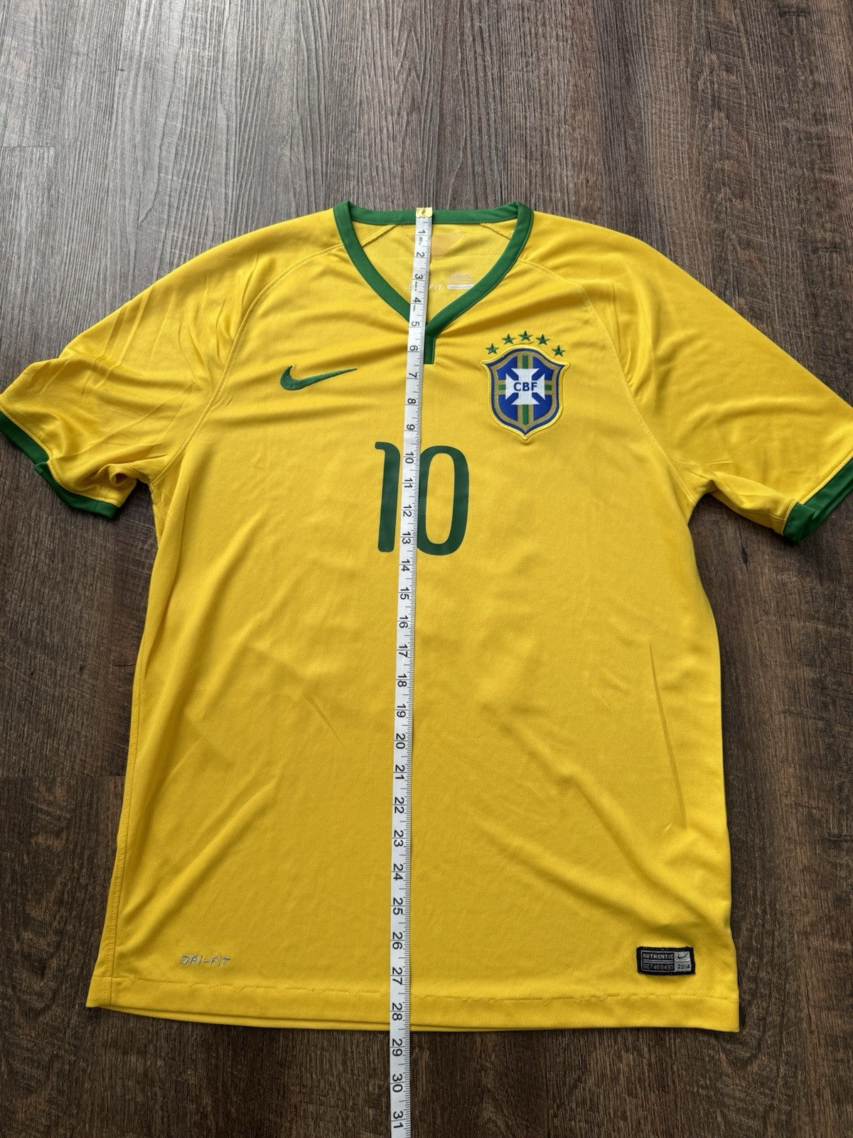 Neymar Brazil 2014 Home Jersey L | Nike Brazil  Vintage | Brasil 2014