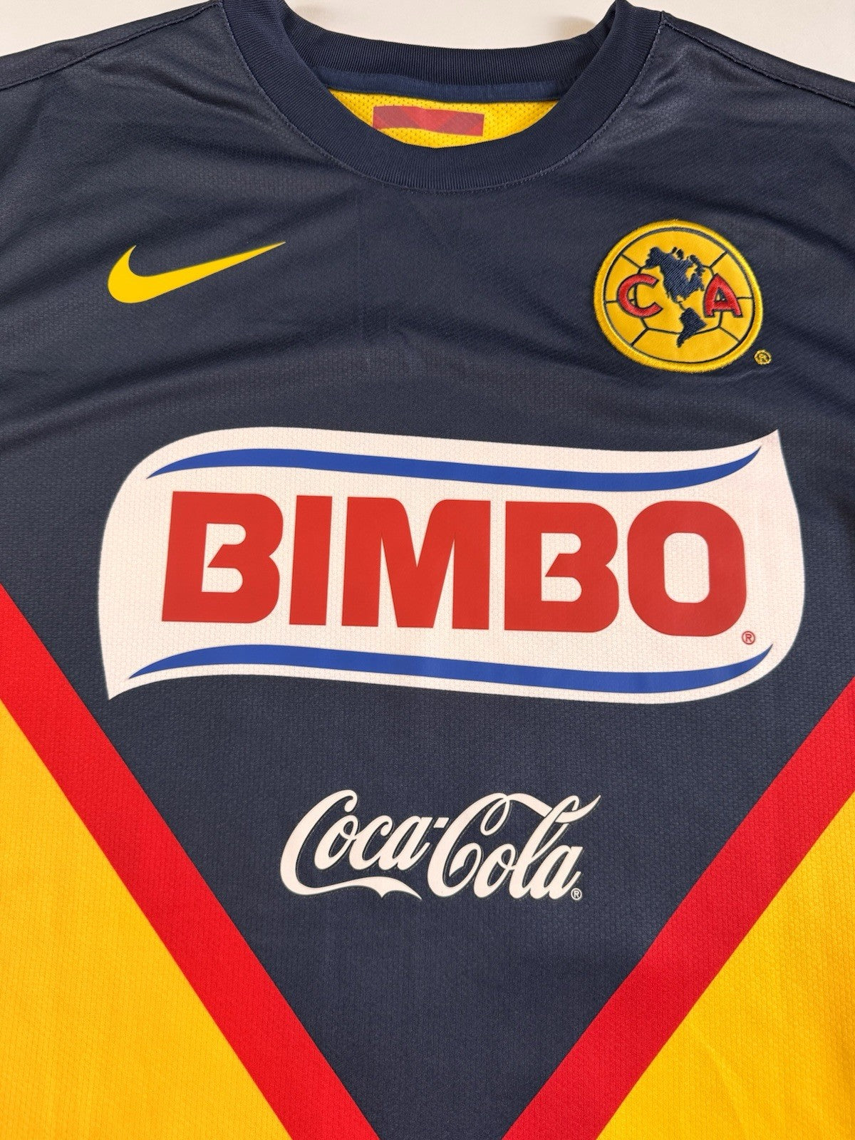 Club America 2009 2010 Salvador Chava Cabanas Home Football Shirt Jersey Size M