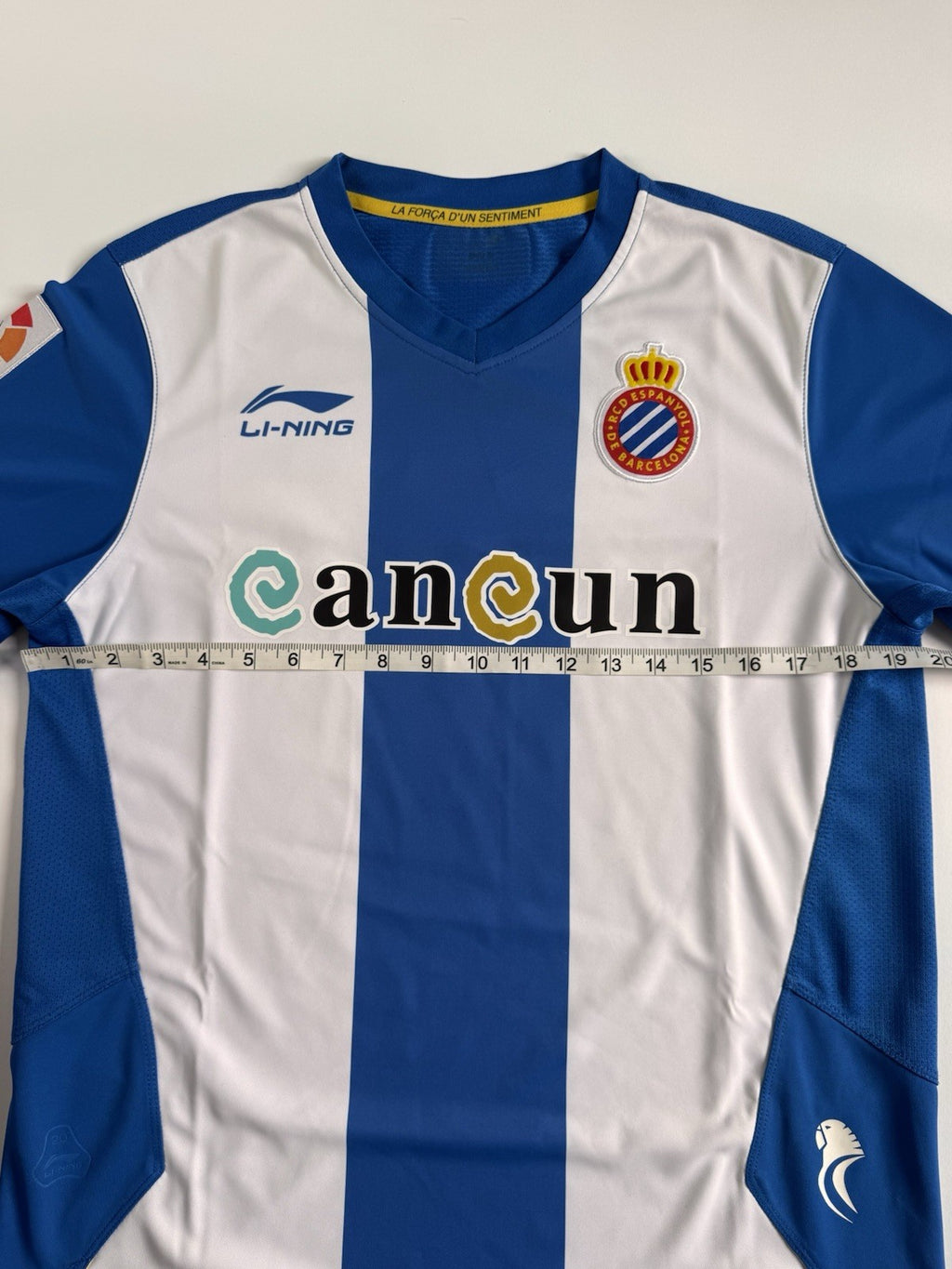 Espanyol 2011 2012 Hector Moreno Home Football Shirt Jersey Size M