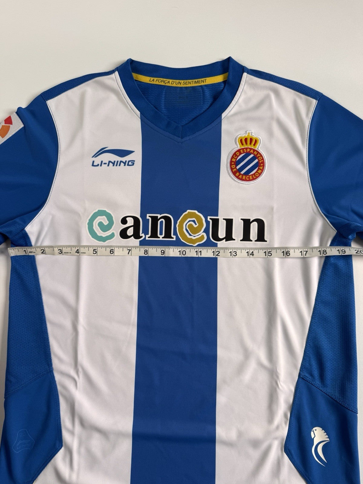 Espanyol 2011 2012 Hector Moreno Home Football Shirt Jersey Size M