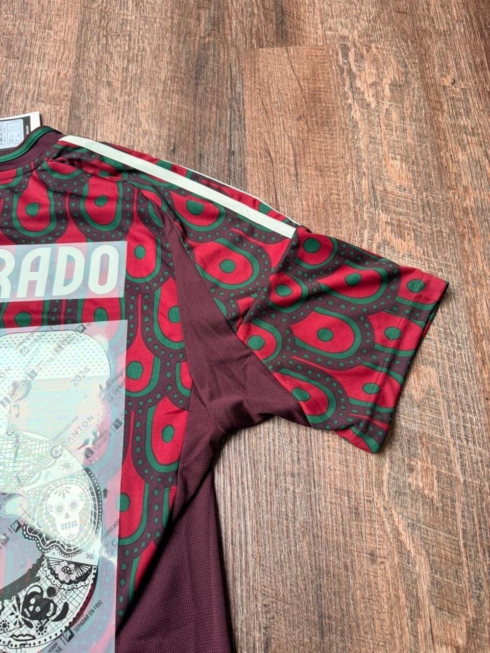 Mexico 2024 Dia de Muertos Roberto Piojo Alvarado Official Name Set Jersey Sz L